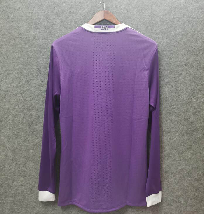 2016/2017 Long Sleeve Real Madrid Away Football Shirt