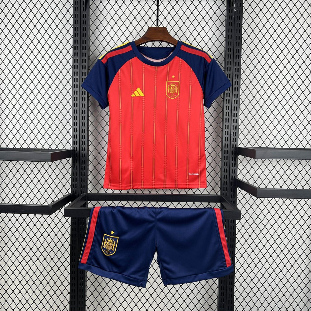 2026/2027 Spain Home Football Full Kit Kids Size