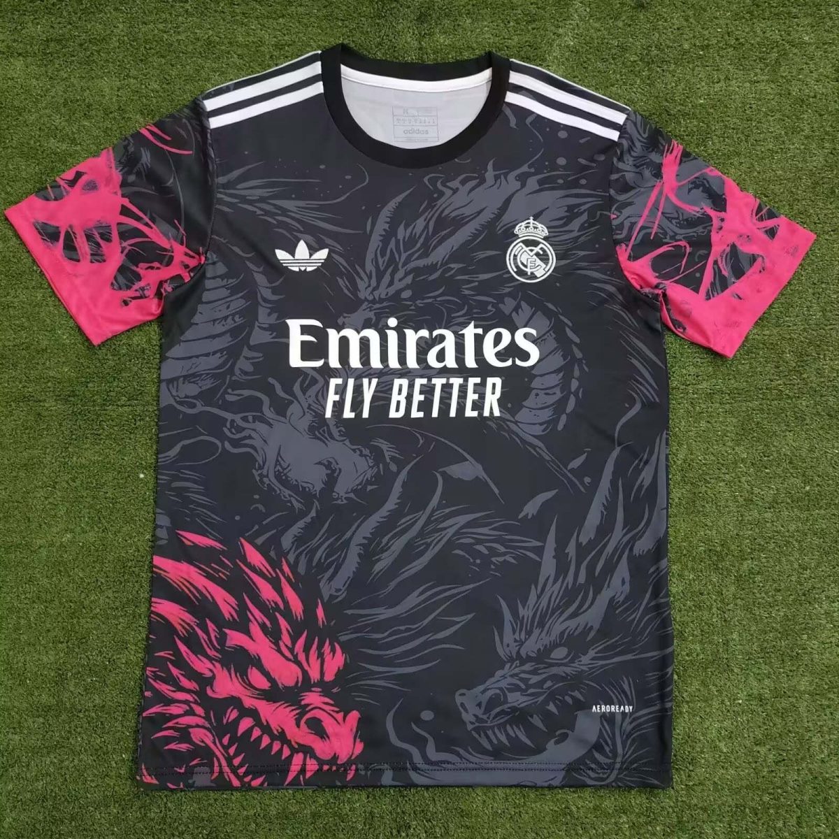 2024/2025 Real Madrid Special Edition Gray Red Football Shirt