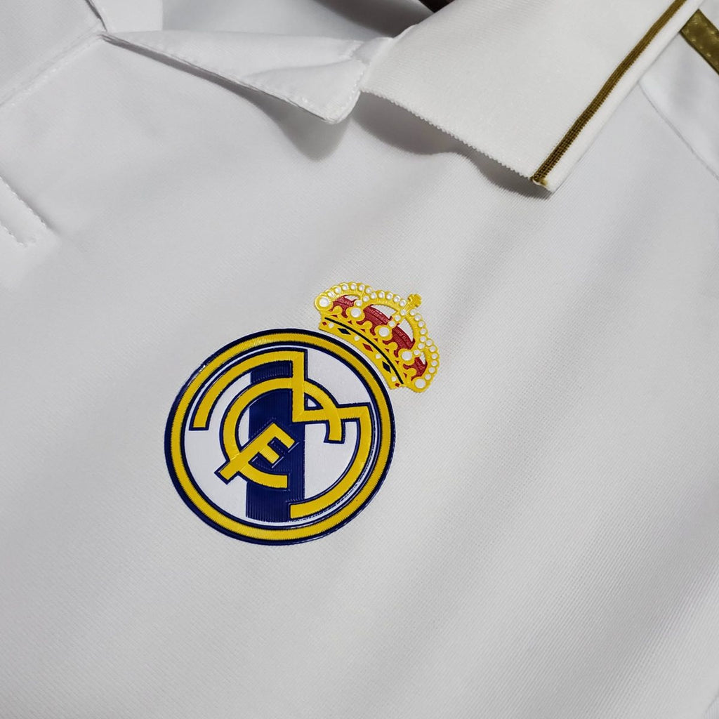 2011/2012 Long Sleeve Real Madrid Home Football Shirt