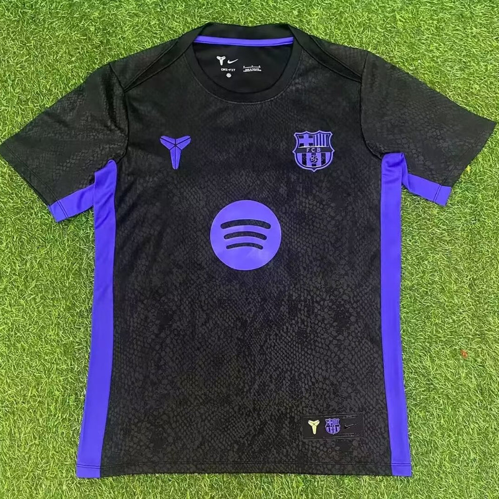 2025/2026 Barcelona Kobe Bryant Collaboration Black Football Shirt