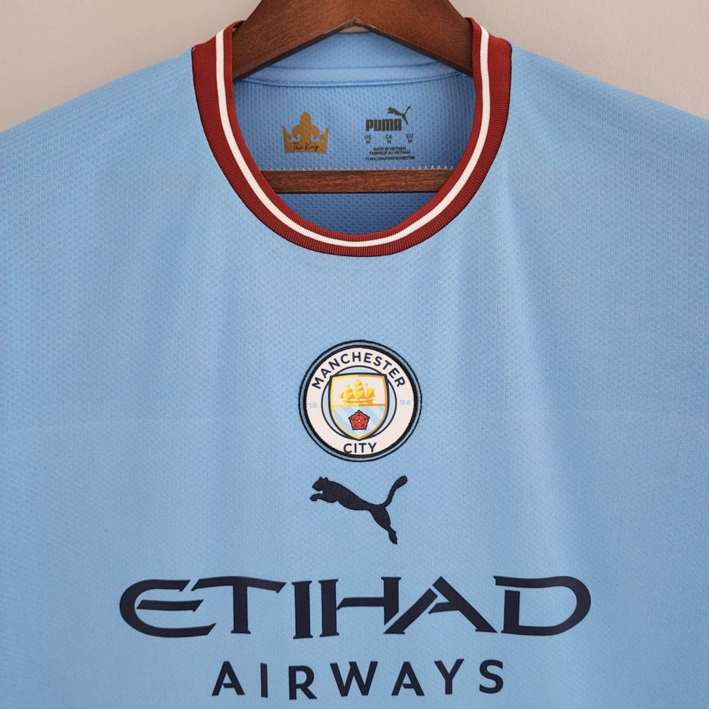 2022/2023 Manchester City Home Football Shirt