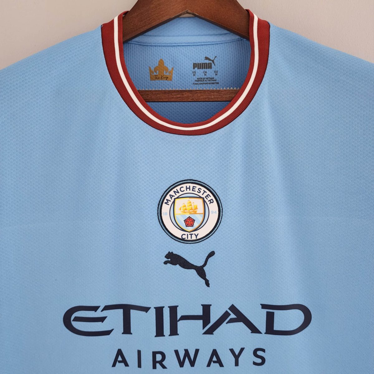 2022/2023 Manchester City Home Football Shirt