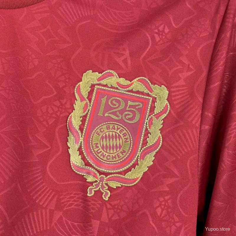 2024/2025 Bayern Munich 125th Anniversary Edition Football Shirt
