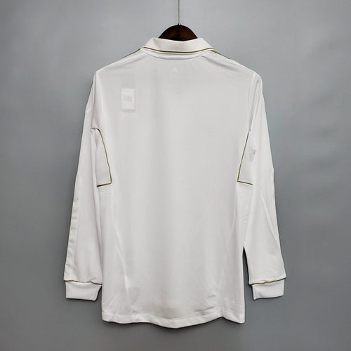 2011/2012 Long Sleeve Real Madrid Home Football Shirt