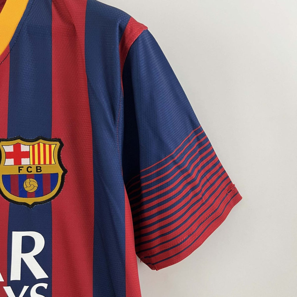 2013/2014 Retro Barcelona Home Football Shirt