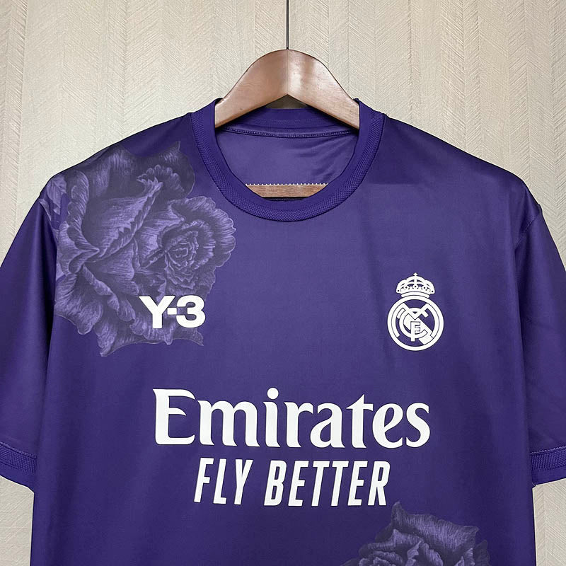 2024/2025 Real Madrid Y-3 Special Edition Purple Football Shirt
