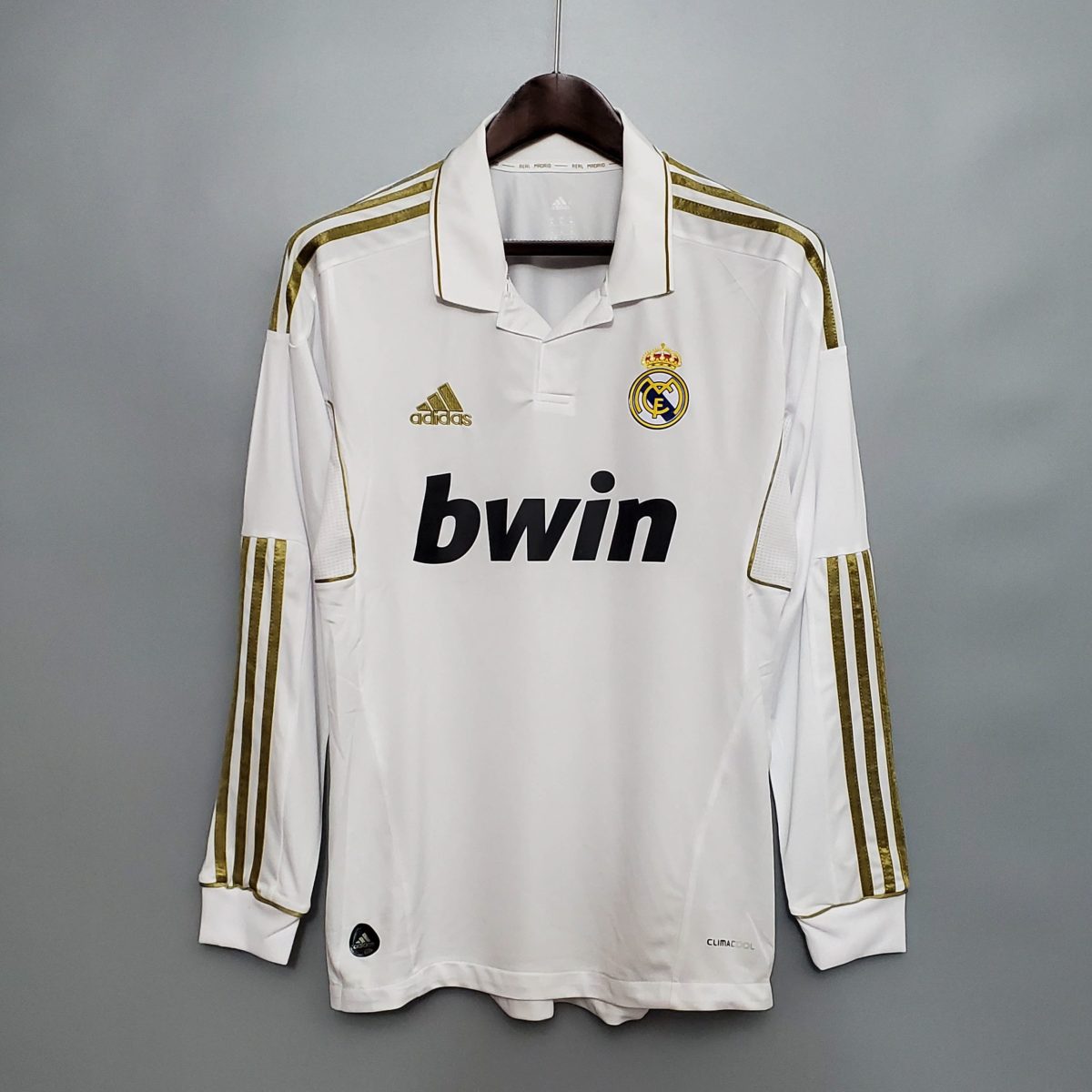 2011/2012 Long Sleeve Real Madrid Home Football Shirt