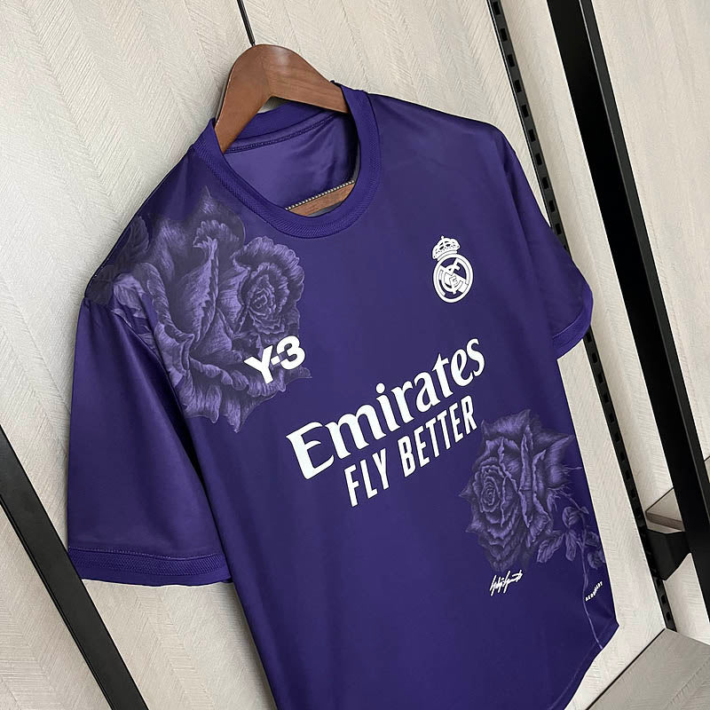 2024/2025 Real Madrid Y-3 Special Edition Purple Football Shirt