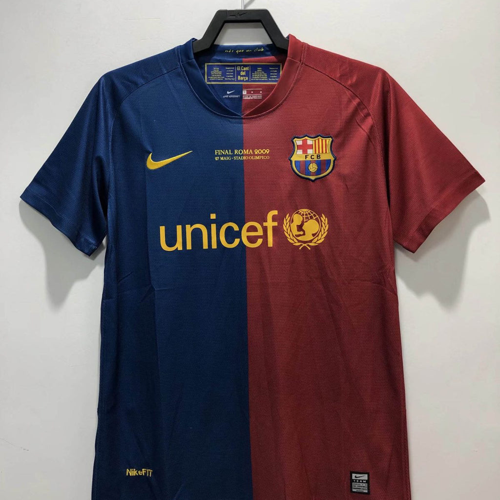 2008/2009 Barcelona Football Shirt Home Champions League