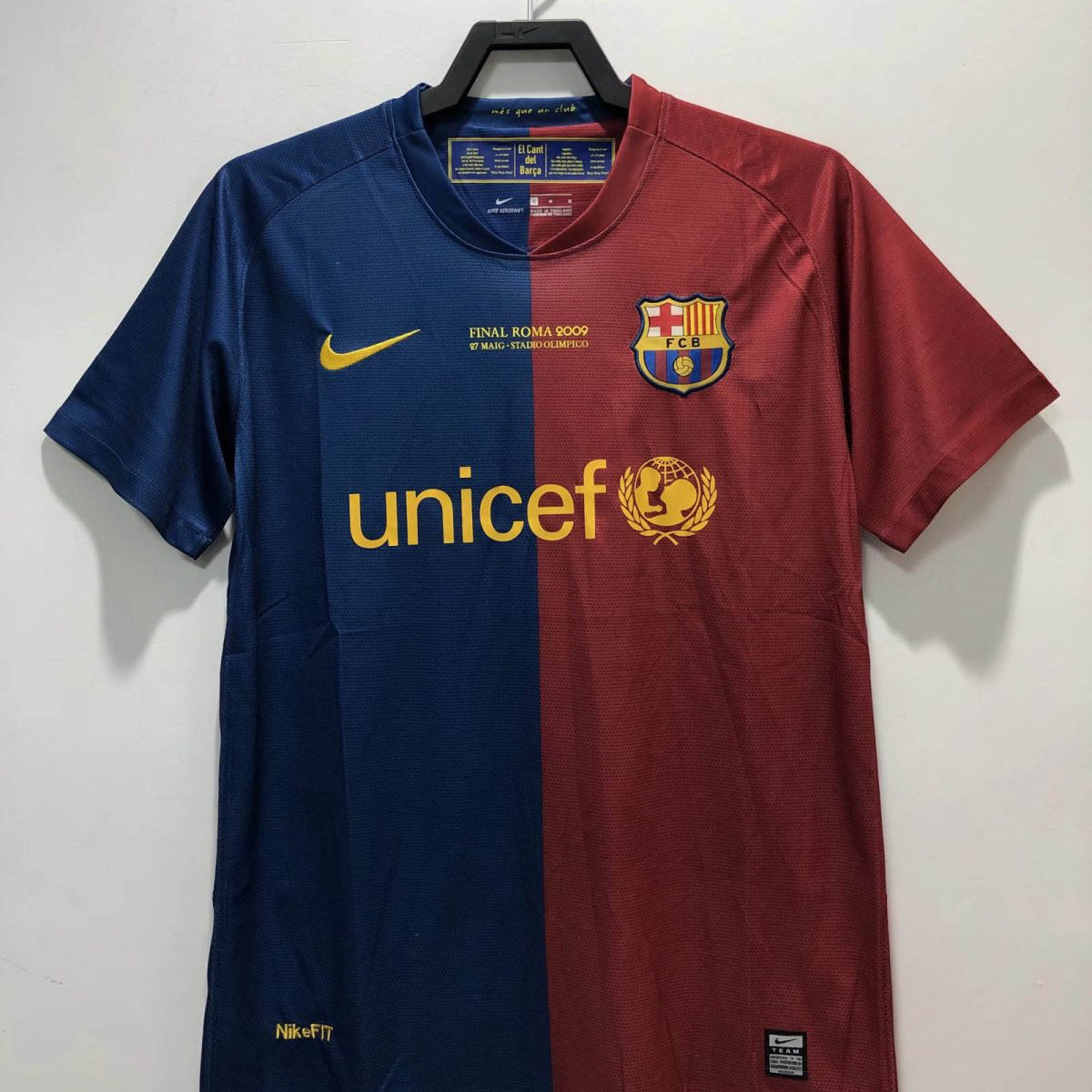 2008/2009 Barcelona Football Shirt Home Champions League