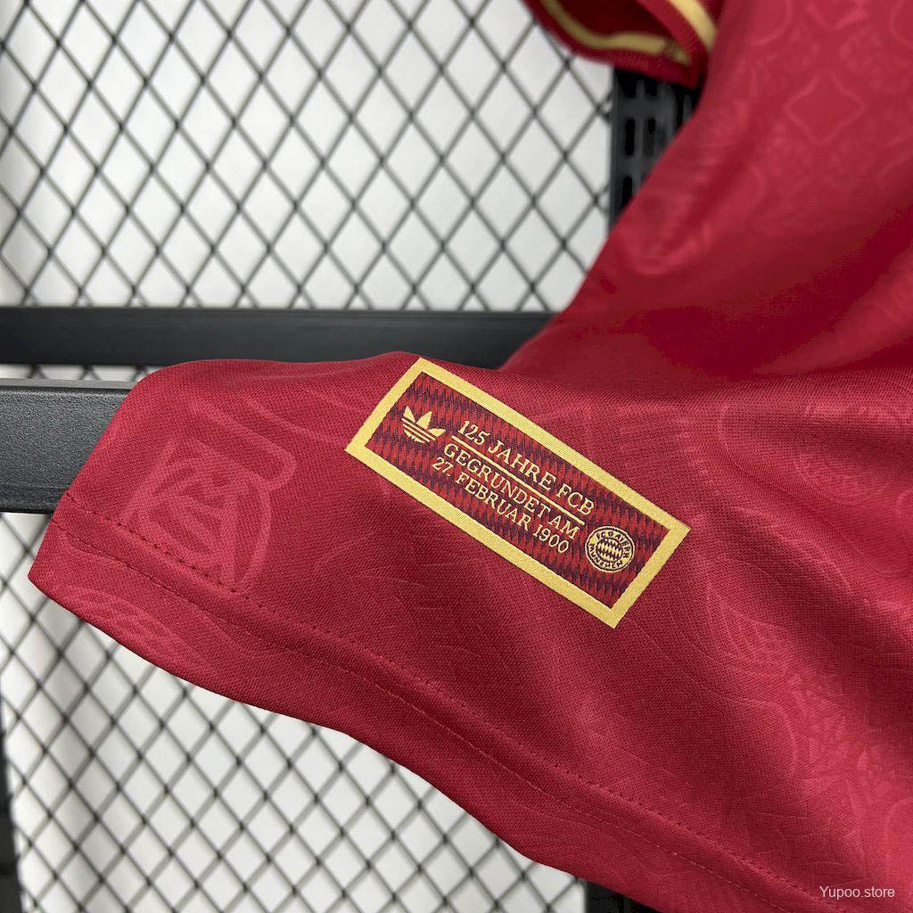 2024/2025 Bayern Munich 125th Anniversary Edition Football Shirt